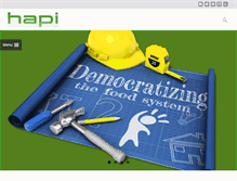 Tablet Screenshot of hapihq.com